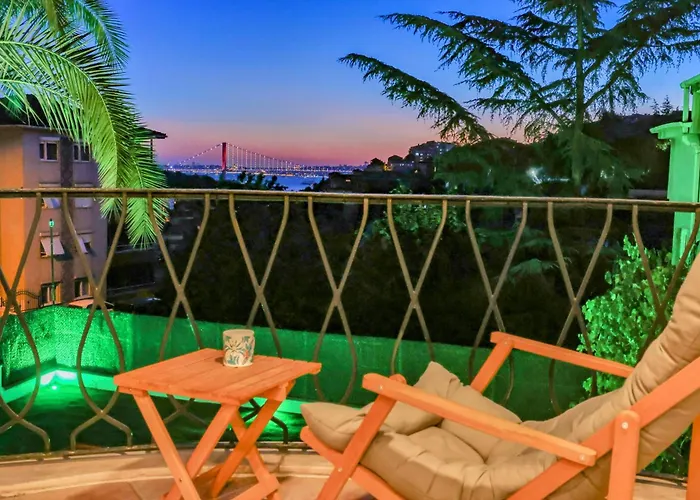 Bogaz Manzarali Havuzlu Lueks Villa Istanbul